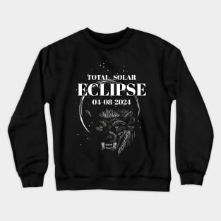 Solar Eclipse 2024 Crewneck Sweatshirt